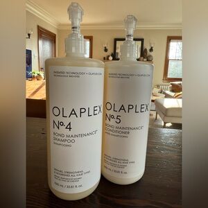 Olaplex Nº.4 and Nº.5 Bond Maintenance Shampoo/Conditioner Liters Set